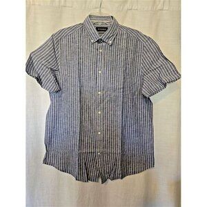 PIOMBO - Men's Short Sleeve Button-Up Shirt - XL - NWT